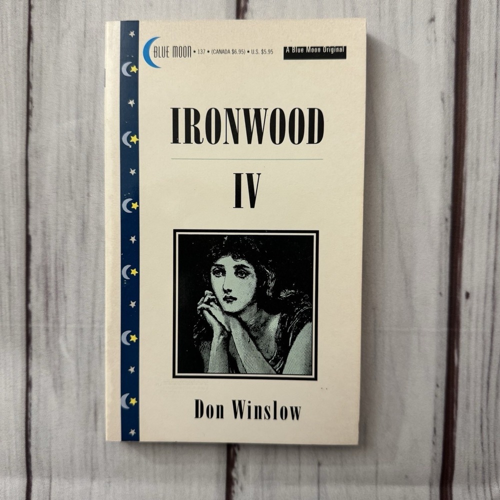 Ironwood IV Don Winslow Vintage Erotic Novel Sleaze Smut Blue Moon 1993 PB